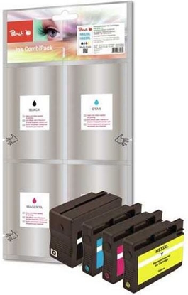 Изображение Tusz Peach tusz PI300-533 / No 932XL / 933XL (cyan, magenta, yellow, black)