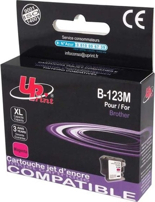 Attēls no Tusz UPrint B-123M / LC-123M (Magneta)