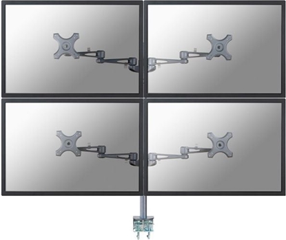 Picture of TV SET ACC DESK MOUNT SILVER/10-26" FPMA-D935D4 NEOMOUNTS