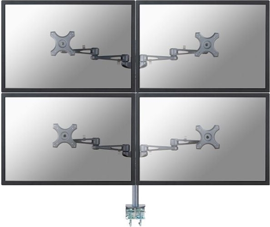 Picture of TV SET ACC DESK MOUNT SILVER/10-26" FPMA-D935D4 NEOMOUNTS