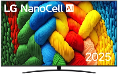 Picture of TV Set|LG|86"|4K/Smart|3840x2160|Wireless LAN|Bluetooth|webOS|Black|86NANO81A3A