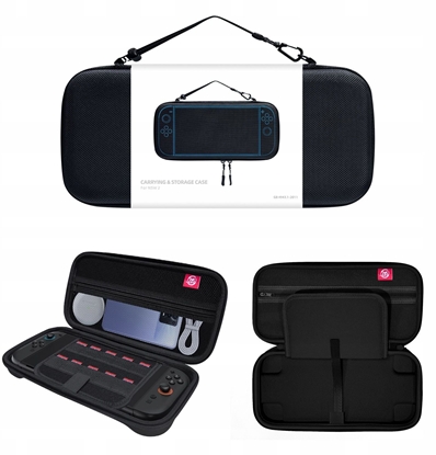 Picture of Twardy Sztywny Pokrowiec Futera Etui Walizka Case Do Nintendo Switch 2 / Jys-ns2283 / Czarny