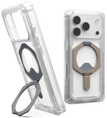 Attēls no UAG Plasma XTE MagSafe - etui do iPhone 17 Pro kompatybilne z MagSafe (clear/titanium)