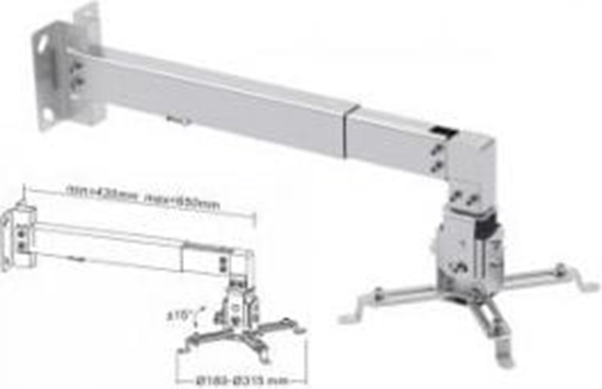 Picture of Uchwyt do projektorów Cabletech do ciany/sufitu (UCH0148)