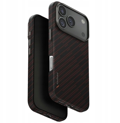 Изображение Uniq Etui Keva EDGE do Apple iPhone 17 Pro Magclick Charging pomaraczowy