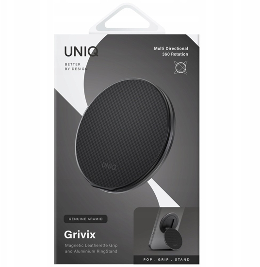 Изображение Uniq Uchwyt magnetyczny Grivix Premium 360 Mount&Grip Stand czarny