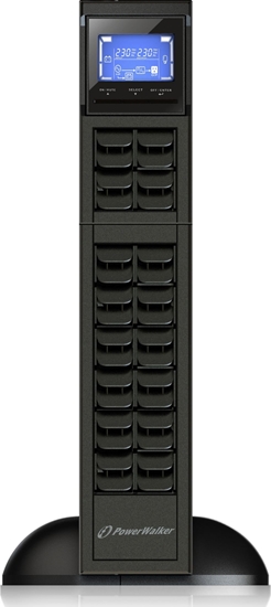 Picture of UPS ON-LINE 1000VA 3X IEC OUT, USB/RS-232, LCD, RACK19''/TOWER