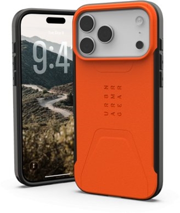 Attēls no Urban Civilian MagSafe etui do iPhone 17 Pro Max kompatybilne (orange)