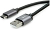 Picture of USB 2.0  kabelis A > TypeC, M / M, melns, 1.8m, Roline
