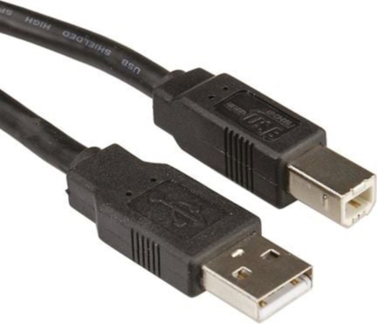 Picture of USB 2.0 kabelis A-B tips,3 m, Roline