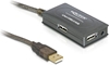 Picture of USB 2.0 pagarin. kabelis 10m ar 4-portu HUB, Delock