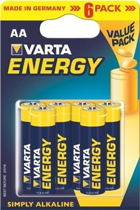 Attēls no Varta Bateria Energy AA / R6 6 szt.