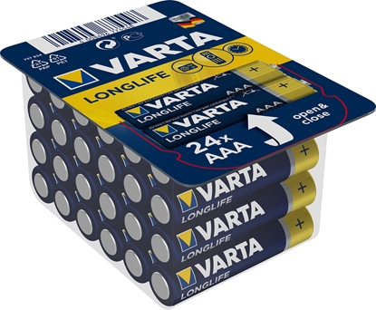 Attēls no Varta Bateria LongLife AAA / R03 24 szt.