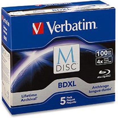 Изображение Verbatim BD-R 100 GB 4x 5 sztuk (98913)