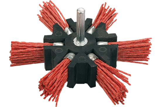 Picture of Verto Szczotka cierna miotekowa z trzpieniem 100mm - 62H720