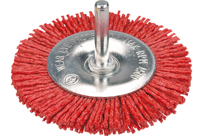 Picture of Verto Szczotka cierna tarczowa z trzpieniem 75mm - 62H712