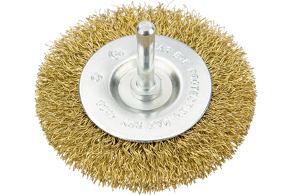 Picture of Verto Szczotka druciana tarczowa z trzpieniem 75mm - 62H320