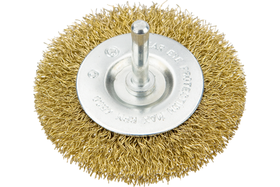 Picture of Verto Szczotka druciana tarczowa z trzpieniem 75mm - 62H320