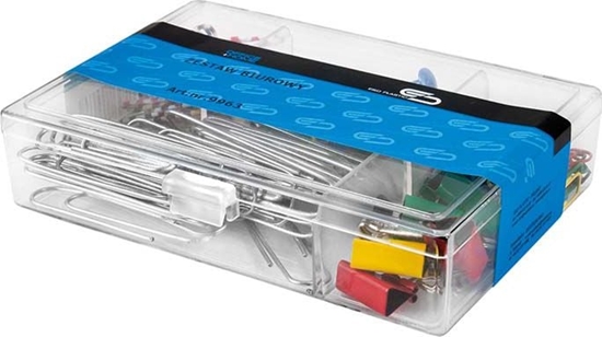 Изображение Victory Office Product ZESTAW BIUROWY E&D W PUD.113SZT 9963 SPINACZE, PINEZKI, SPINACZE KLIPY - 9963