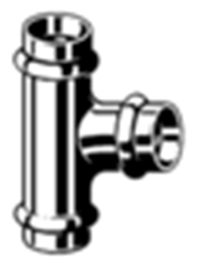 Picture of Viega Trójnik Profipress 18 x 18 x 18mm mied (291891)