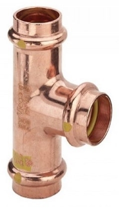 Изображение Viega Trójnik Profipress G z SC-Contur 18x15x18mm mied 346003