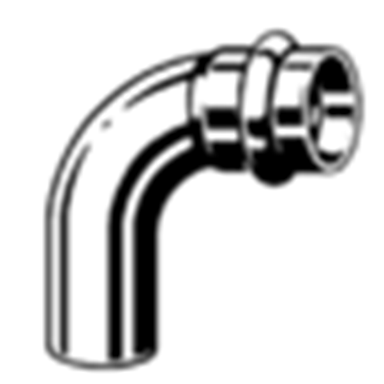 Изображение Viega uk miedziany Profipress 18mm G 90° 345549