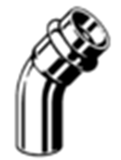 Изображение Viega uk miedziany Profipress 28mm G 45° 345709