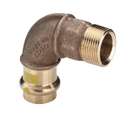 Изображение Viega uk przejciowy 90° 15mm x GZ 1/2" 2614 - 345747