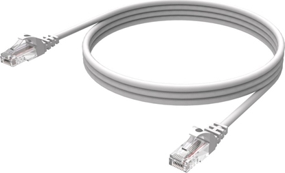 Attēls no Vision VISION Professional installationstaugliches Ethernet-Netzwerkkabel - 30 JAHRE GARANTIE - RJ-45 (M) zu RJ-45 (M) - UTP - CAT 6 - 250 MHz - 24 AWG - mit Knickschutz - 3 m - Weiss