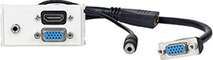 Attēls no VivoLink Panel montaowy VGA + 3.5mm Jack + HDMI (WI221270)