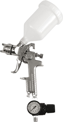 Picture of Vorel HVLP Pistolet lakierniczy z górnym zbiornikiem 600ml 1,4mm (80902)