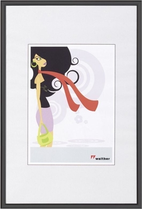 Attēls no Walther New Lifestyle      10x15 Resin black KV015B