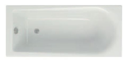 Attēls no Wanna Cersanit Flavia prostoktna 160 x 70cm (S301-106)