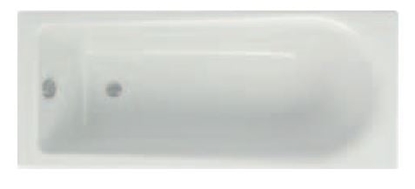 Attēls no Wanna Cersanit Flavia prostoktna 170 x 70cm (S301-107)