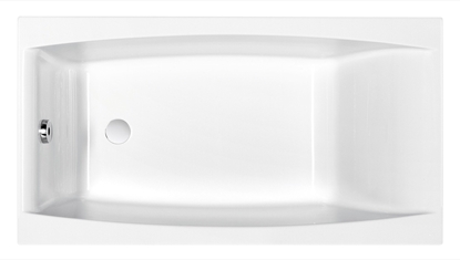 Attēls no Wanna Cersanit Virgo prostoktna 140 x 75cm (S301-047)