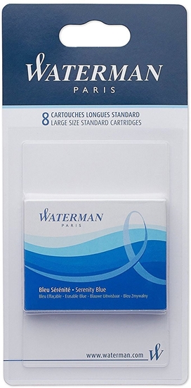 Picture of Waterman Atrament Waterman Tintenpatrone Stand. Serenity Blue (S0713021)
