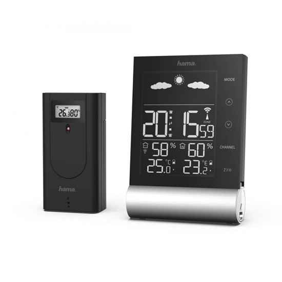 Изображение Weather station Hama Black Line 186417