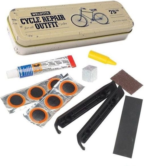 Picture of Weldtite Zestaw naprawczy Vintage Cycle Repair Outfit Tin