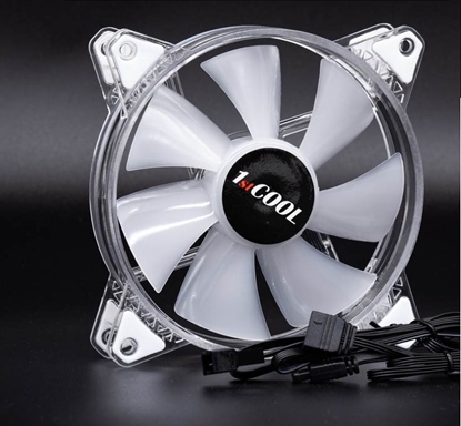 Attēls no Wentylator 1stCOOL AURA EVO F12 ARGB (F12-AURA-EVO-CR)