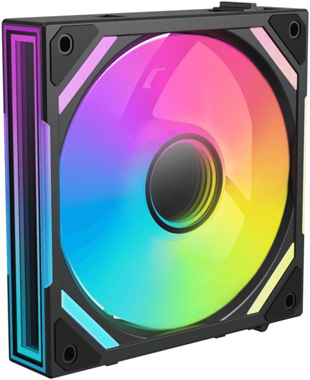 Изображение Wentylator Alpenföhn Wing Boost 4 wentylator PWM, Reverse, RGB - 120mm, czarny