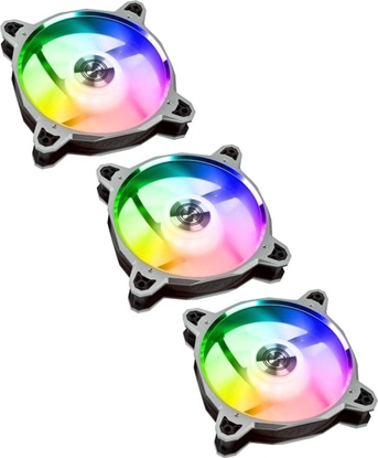 Attēls no Wentylator Lian Li BR120 DRGB PWM 3-pack + Hub (BRDIGITAL-3RS)