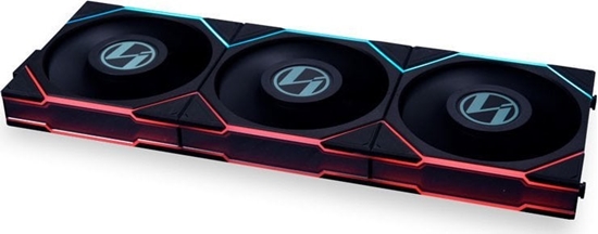 Picture of Wentylator Lian Li Uni Fan TL LCD 120 RGB 3-pack + Hub (12TLLCD3B)