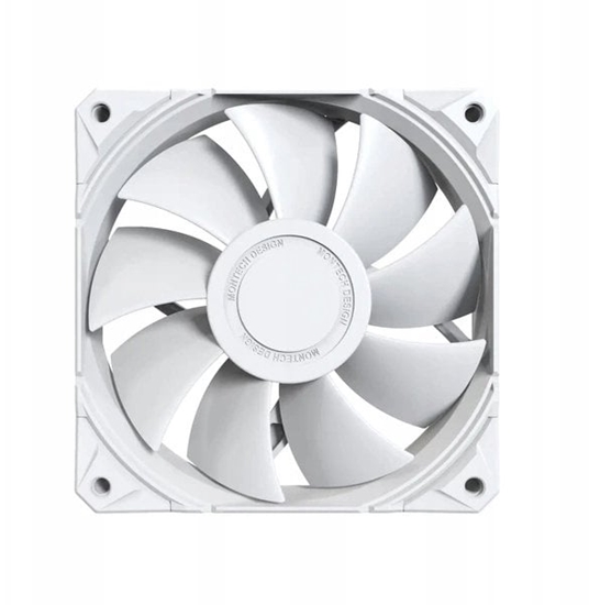 Picture of Wentylator Montech Zestaw wentylatorów E28 PWM White 120mm (3-pak)