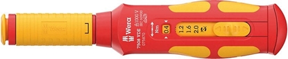 Attēls no Wera 7508 VDE Kraftform Safe- Torque Speed 0,4-2,0 Nm