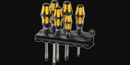 Attēls no WERA 932 S/6 chisledriver + Rack