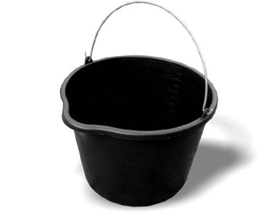 Picture of Wiadro budowlane plastikowe 12L z lejkiem