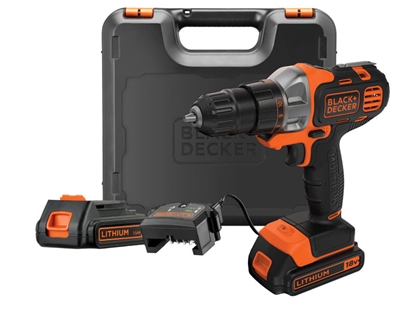 Изображение Wiertarko-wkrtarka Black&Decker Multievo MT218KB 18 V 2 x akumulator 1.5 Ah