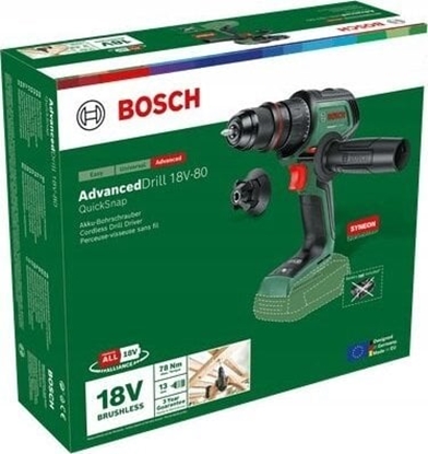 Attēls no Wiertarko-wkrtarka Bosch AdvancedDrill 18V-80 QuickSnap (06039E2000)