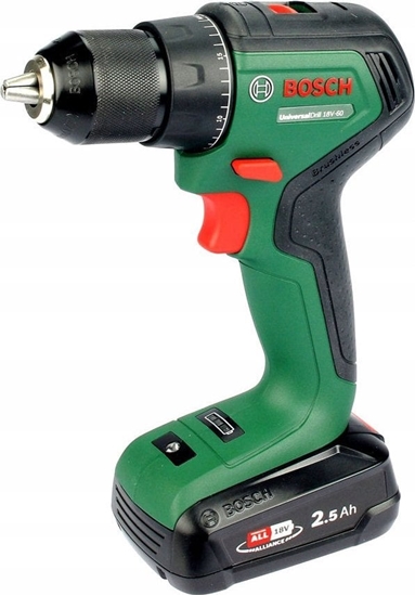 Picture of Wiertarko-wkrtarka Bosch UniversalDrill 18V-60 18 V 1 x akumulator 2 Ah