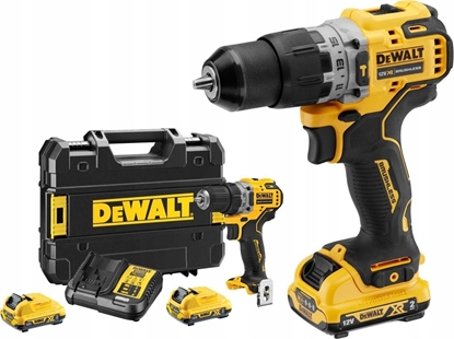 Attēls no Wiertarko-wkrtarka Dewalt DCD706D2 12 V 2 x akumulator 2 Ah